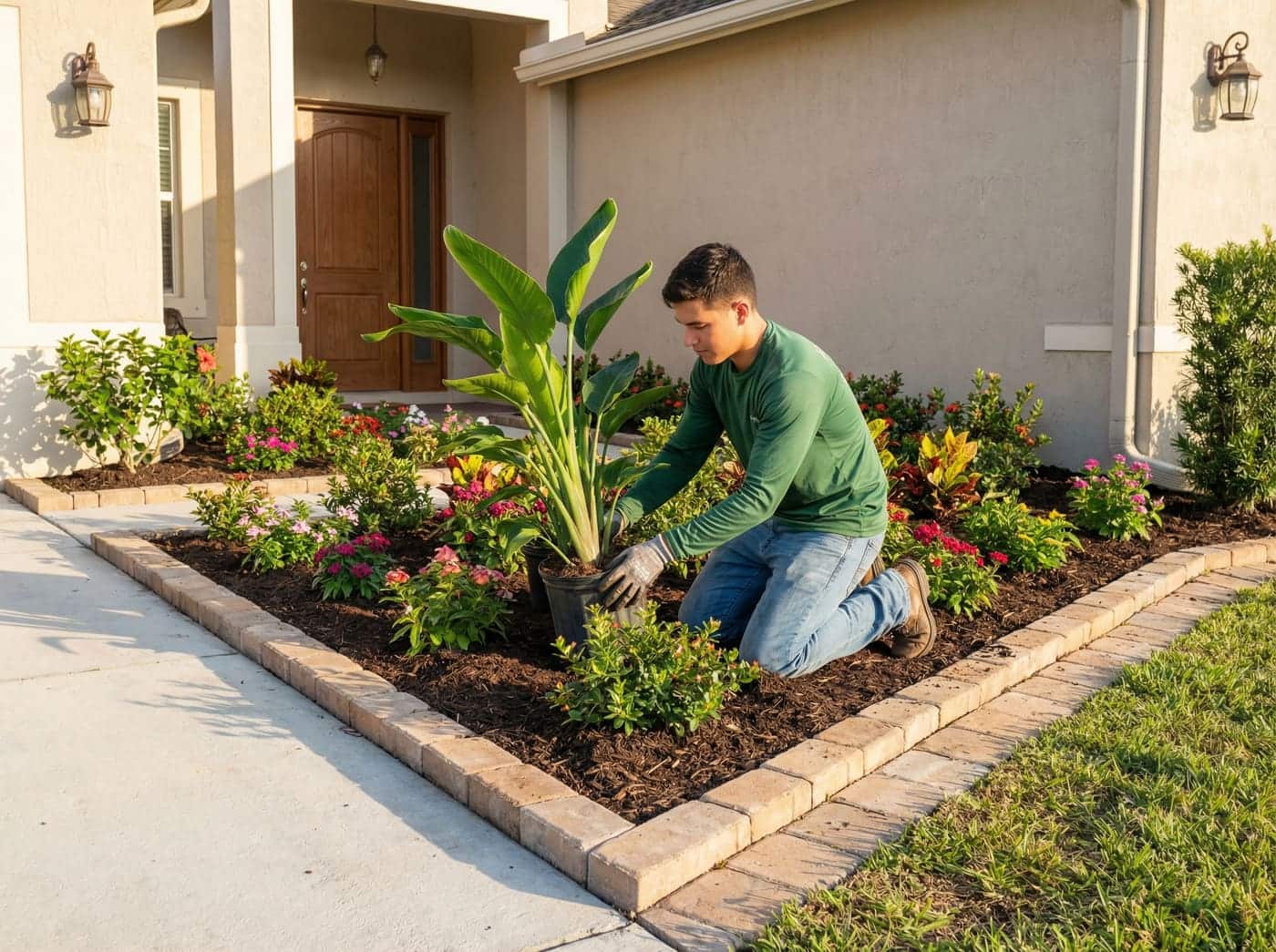 Flower Bed Maintenance
