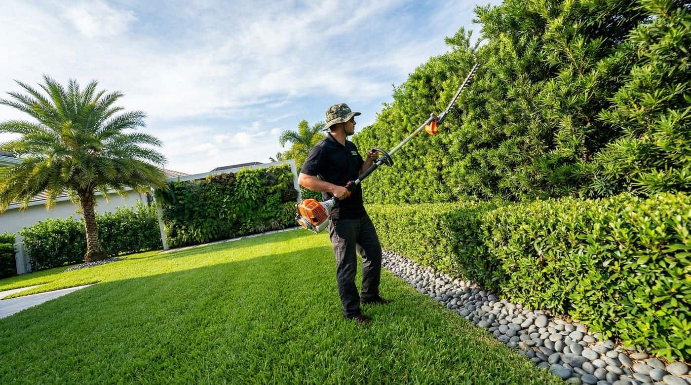Professional lawn care services Coconut Creek