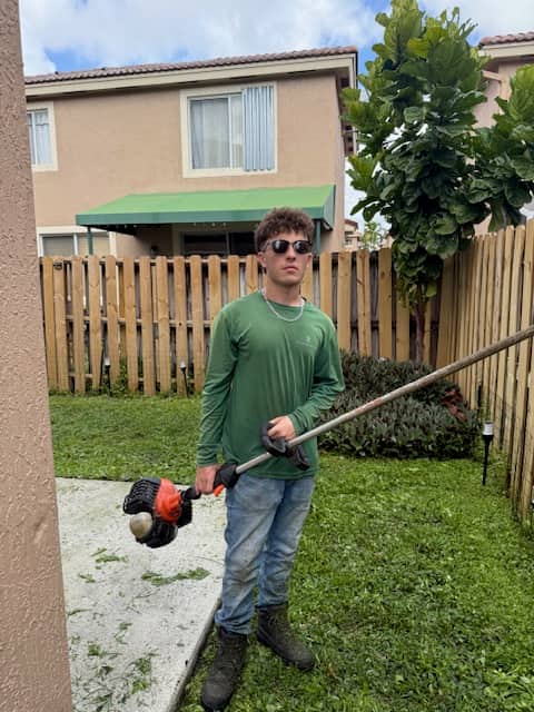 Weed Eating